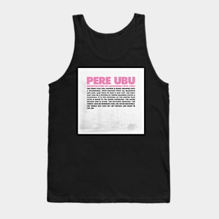 PERE UBU 1979-1982 Tank Top